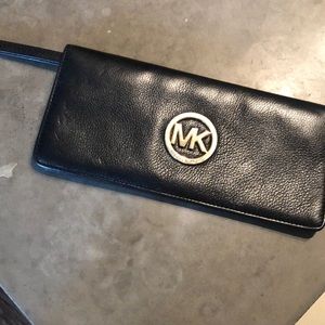 Michael Kors wristlet clutch, wallet
